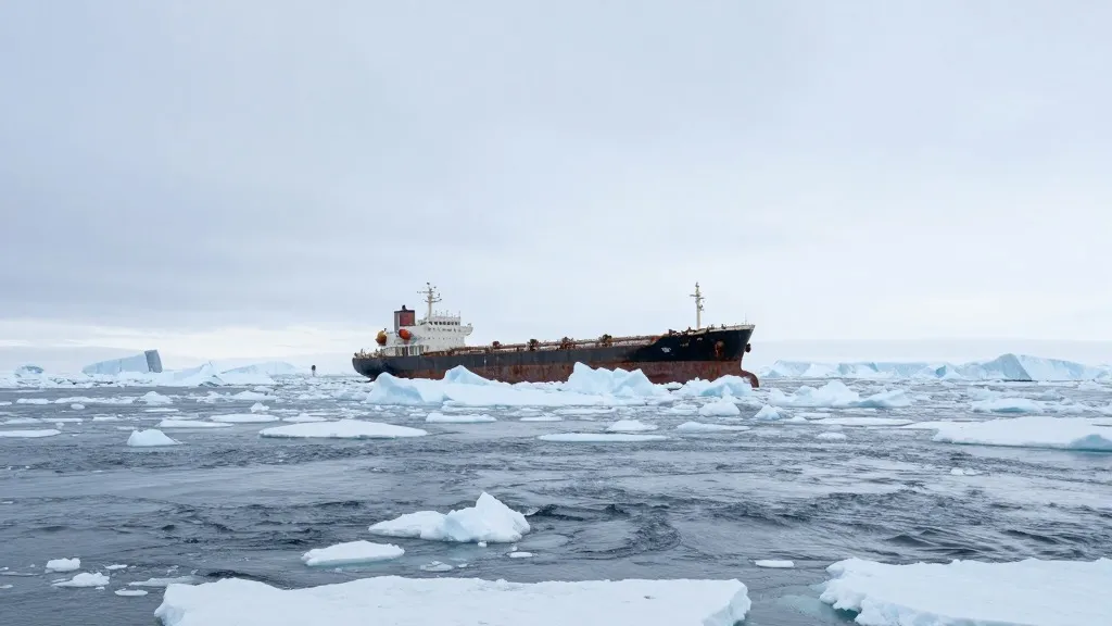 Illustration for: 37 Million Tons: The Weight of Russia's Arctic Bet